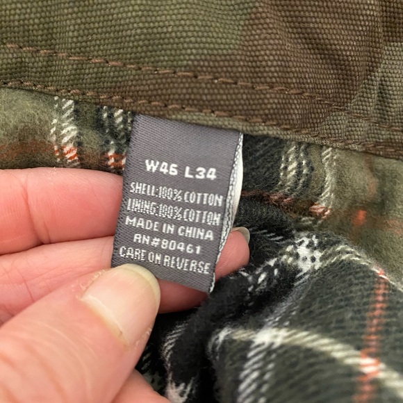 Guide Gear Camouflage fleece lined 45 x 34 Pants - Picture 8 of 10